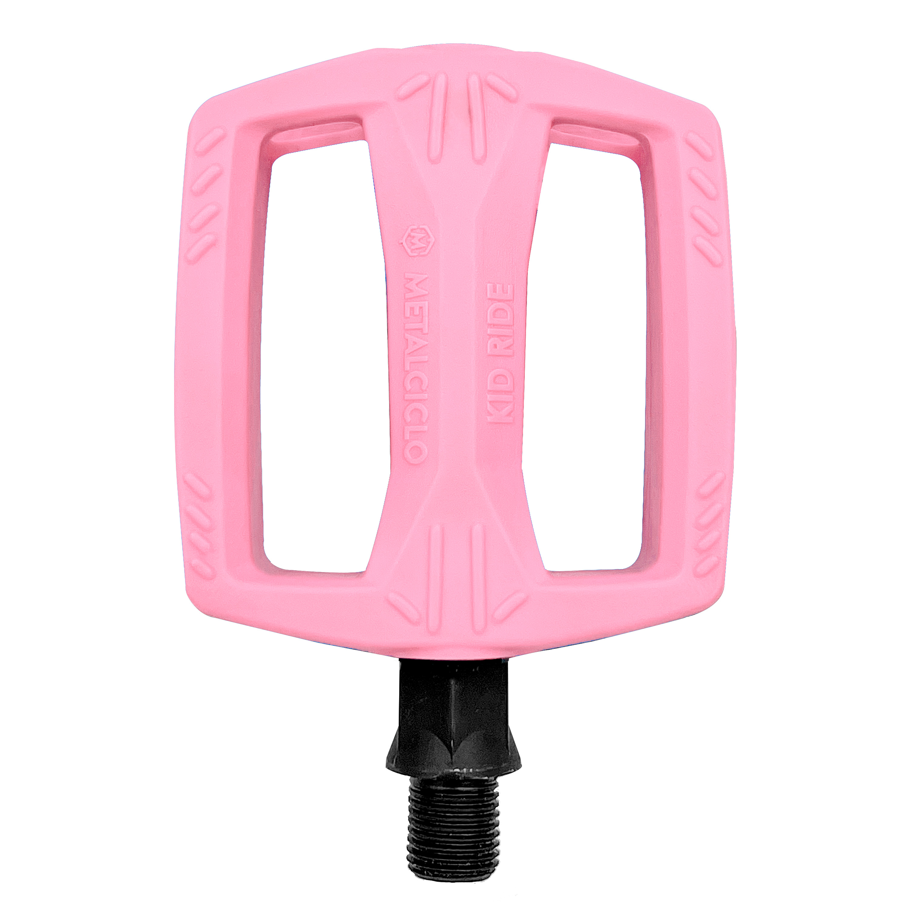 Pedal Kid Ride 9/16 sem esferas rosa claro